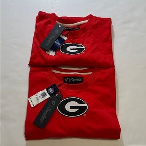 NWT Georgia Bulldogs Fanatics Women's Elements Super Soft Boxy Cropped T-Shirt